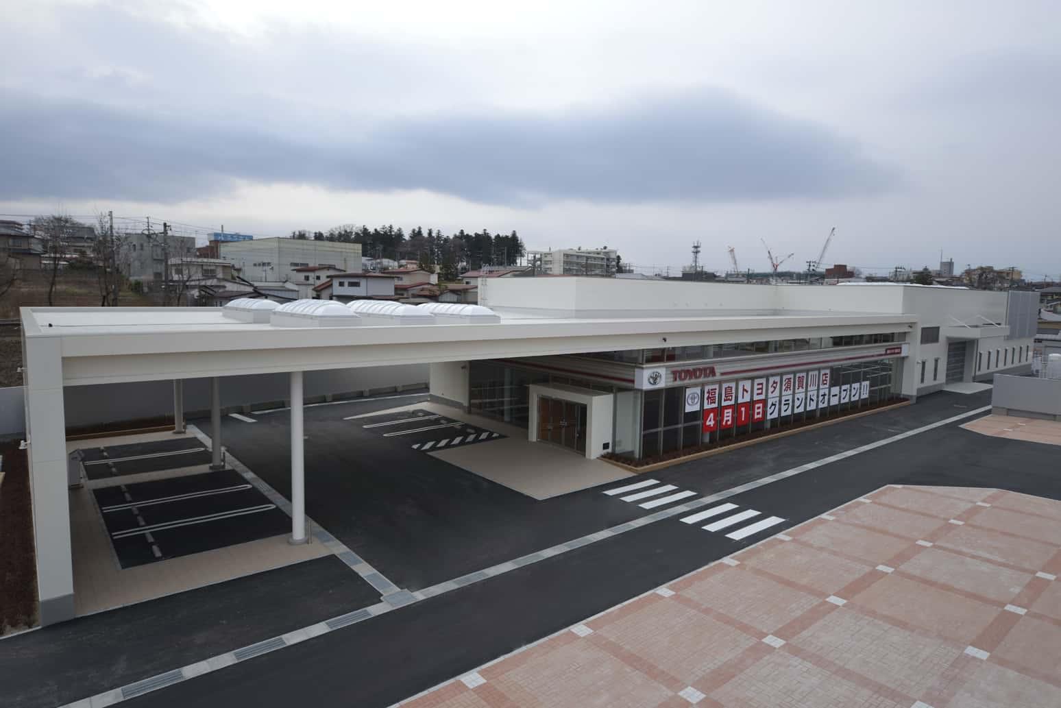 CONSTRUCTION RESULTS				福島トヨタ自動車須賀川店				福島県須賀川市 / 竣工2016年3月